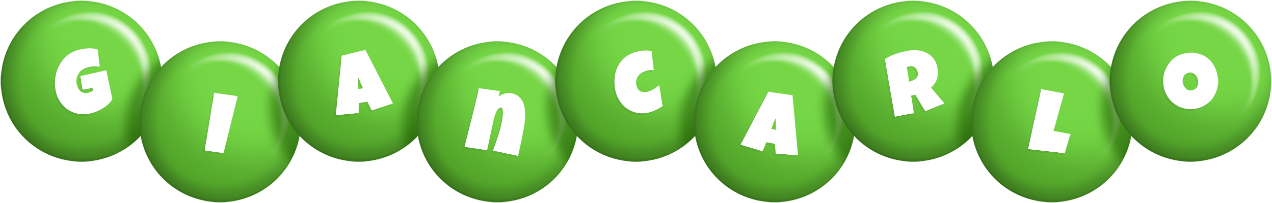 Giancarlo candy-green logo