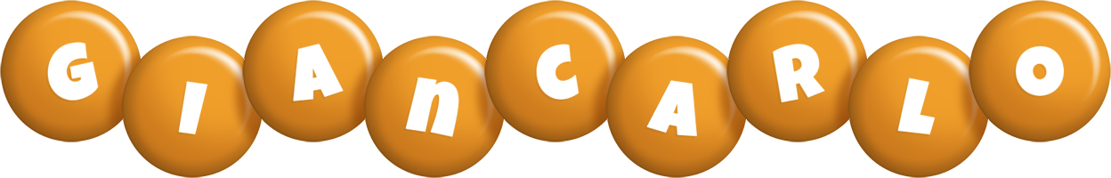 Giancarlo candy-orange logo