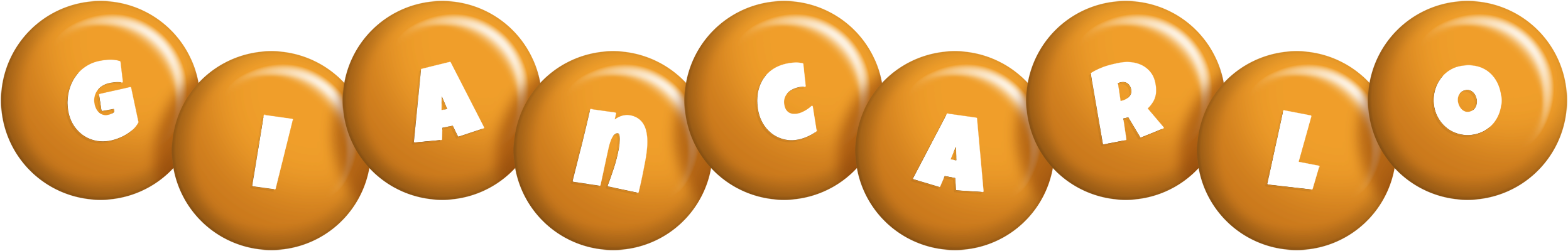 Giancarlo candy-orange logo