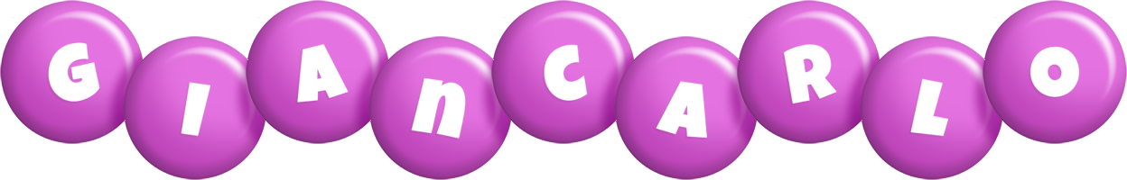 Giancarlo candy-purple logo