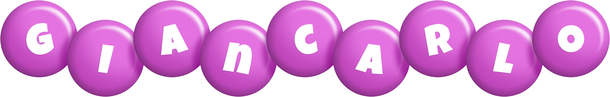 Giancarlo candy-purple logo