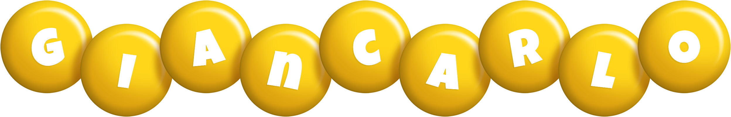 Giancarlo candy-yellow logo
