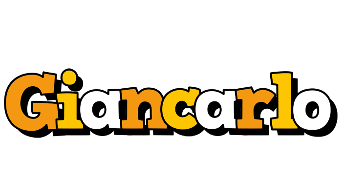 Giancarlo cartoon logo