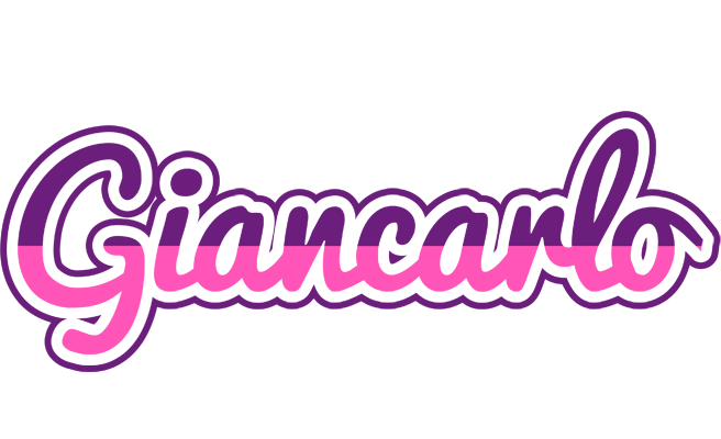 Giancarlo cheerful logo