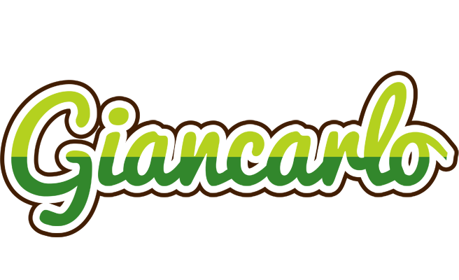 Giancarlo golfing logo