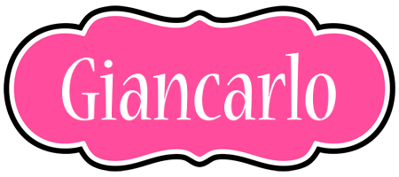 Giancarlo invitation logo