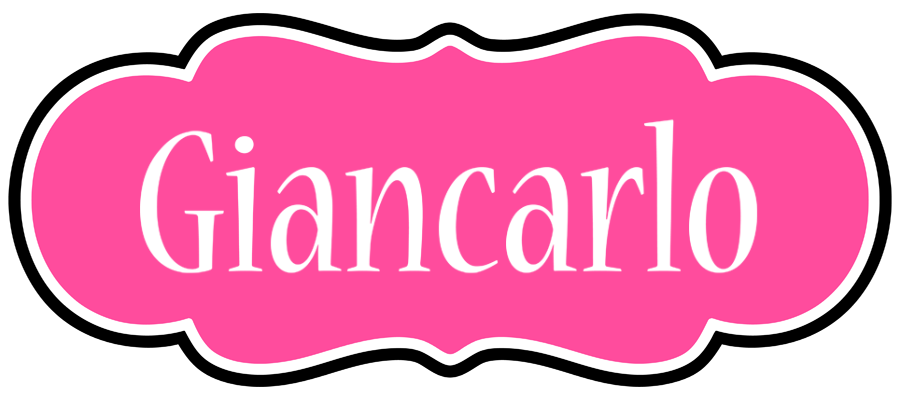 Giancarlo invitation logo