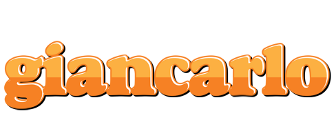 Giancarlo orange logo