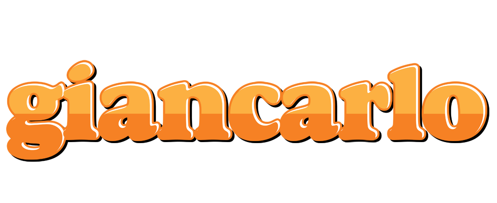 Giancarlo orange logo