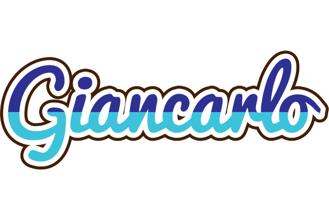 Giancarlo raining logo