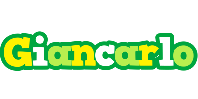 Giancarlo soccer logo
