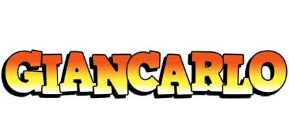Giancarlo sunset logo