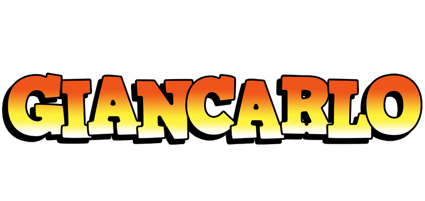 Giancarlo sunset logo