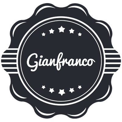 Gianfranco badge logo