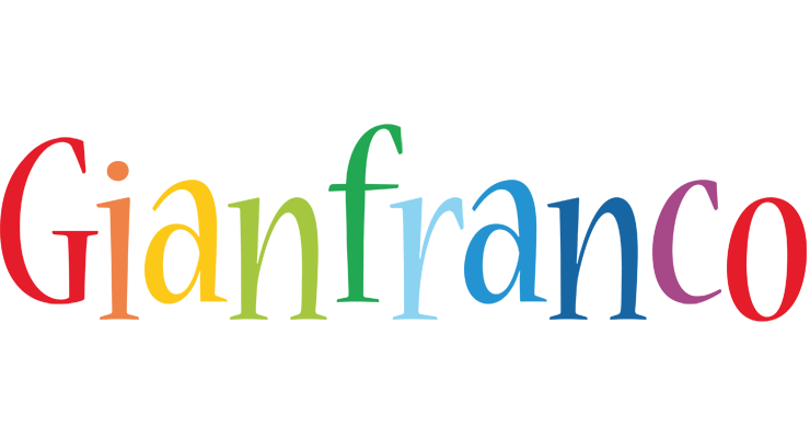 Gianfranco birthday logo