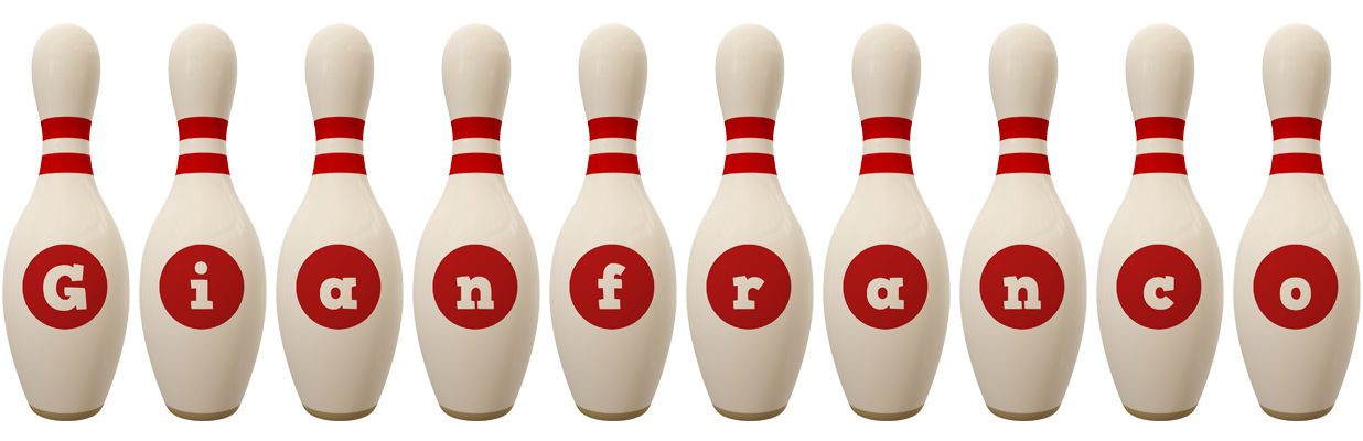 Gianfranco bowling-pin logo