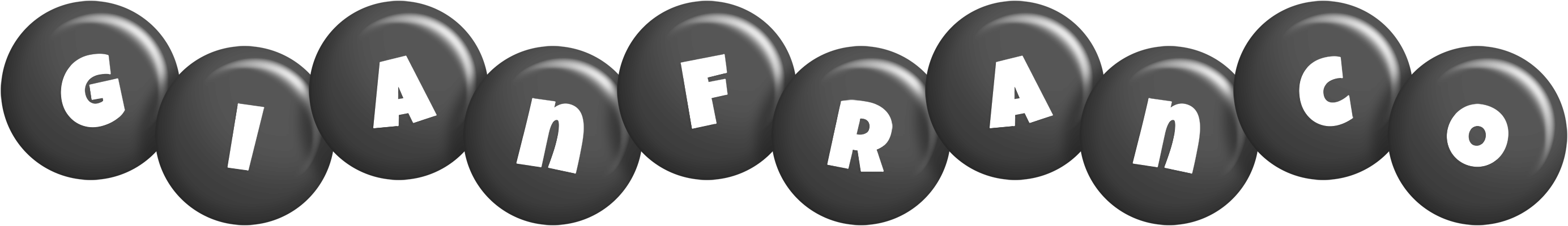 Gianfranco candy-black logo