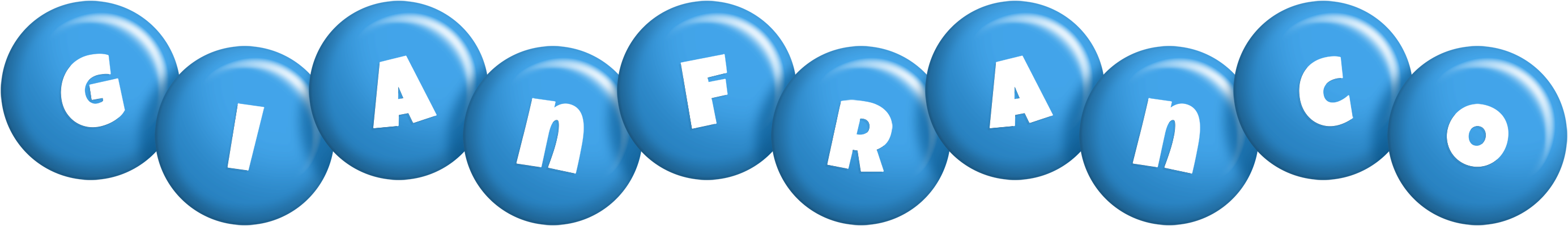 Gianfranco candy-blue logo