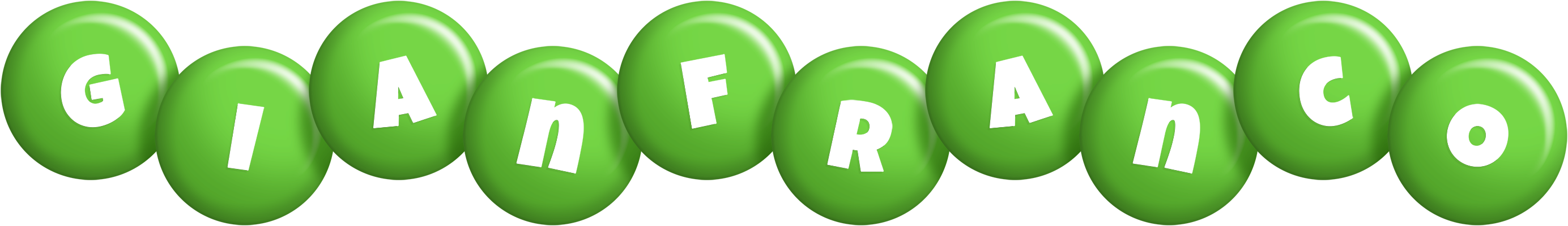 Gianfranco candy-green logo