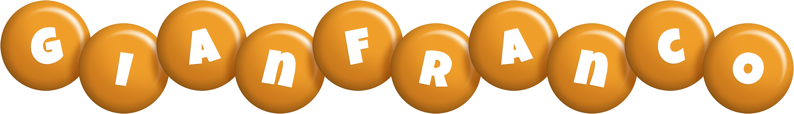 Gianfranco candy-orange logo