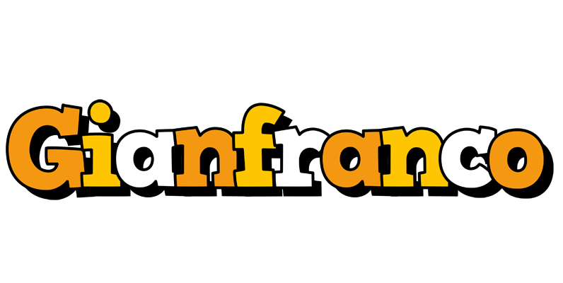 Gianfranco cartoon logo