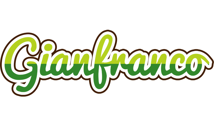 Gianfranco golfing logo