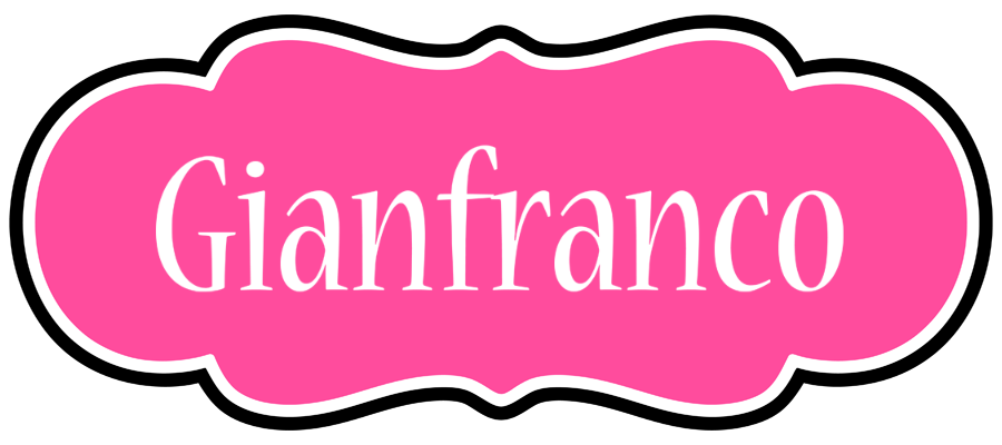 Gianfranco invitation logo