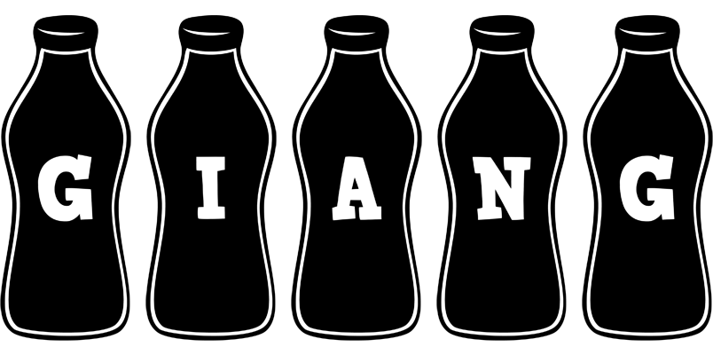 Giang bottle logo