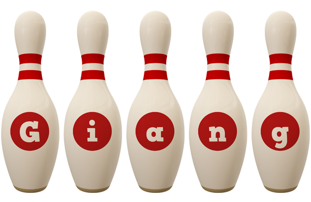 Giang bowling-pin logo
