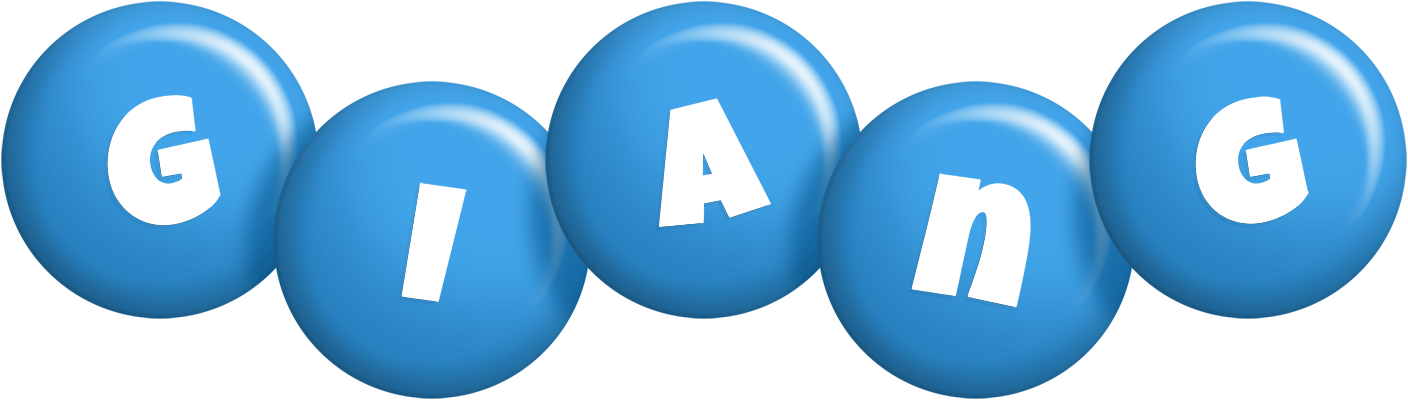 Giang candy-blue logo