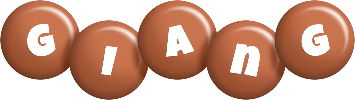 Giang candy-brown logo