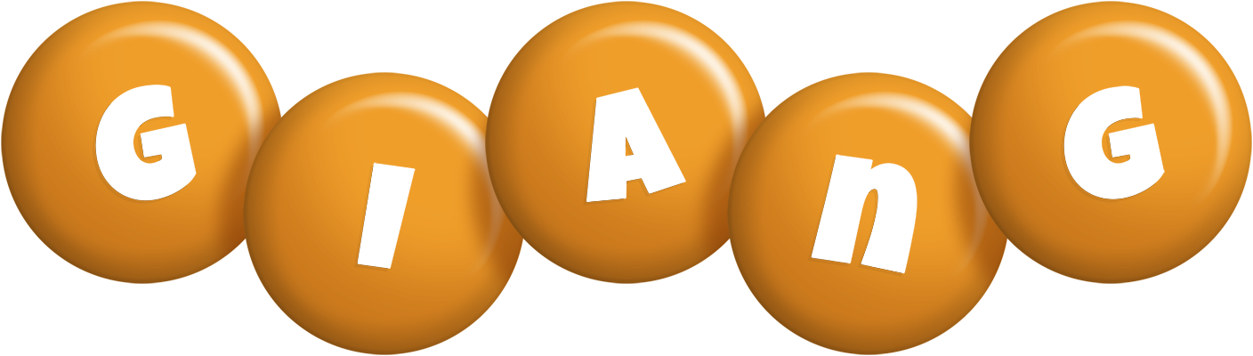 Giang candy-orange logo