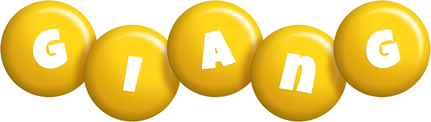 Giang candy-yellow logo