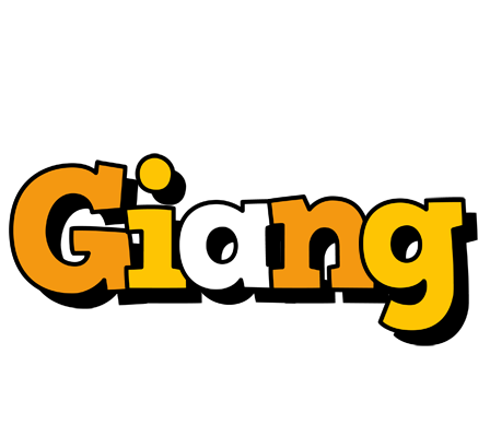 Giang cartoon logo