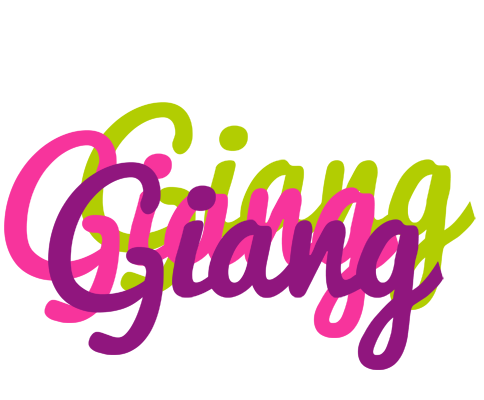 Giang flowers logo