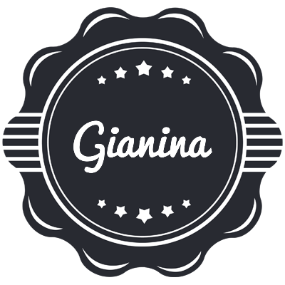 Gianina badge logo