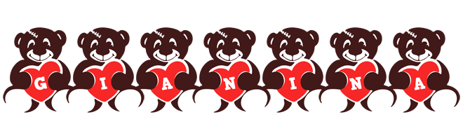 Gianina bear logo
