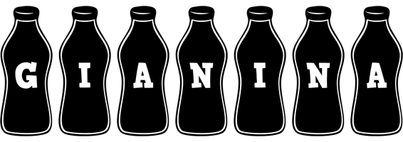 Gianina bottle logo