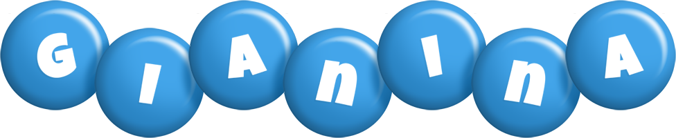 Gianina candy-blue logo
