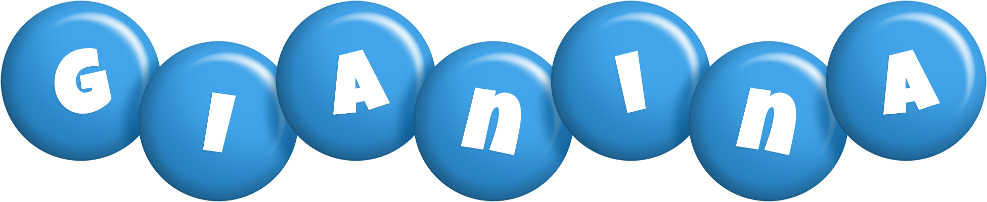 Gianina candy-blue logo
