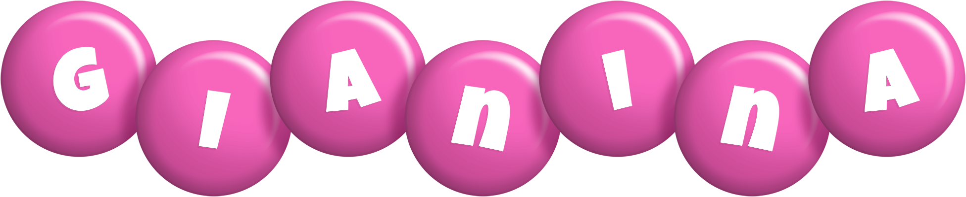 Gianina candy-pink logo