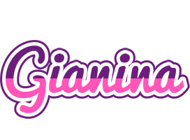 Gianina cheerful logo