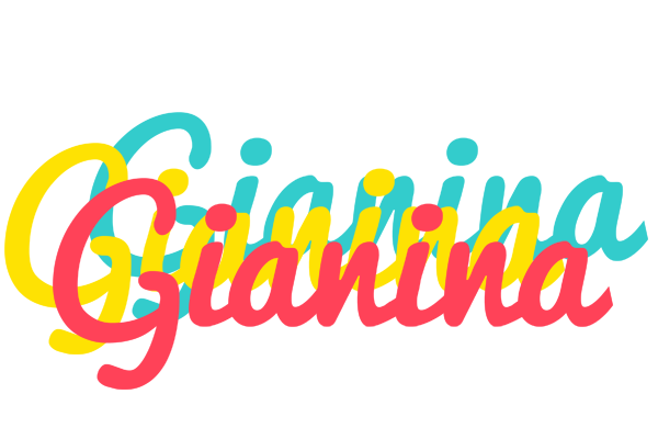 Gianina disco logo