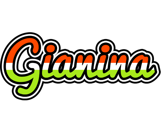 Gianina exotic logo