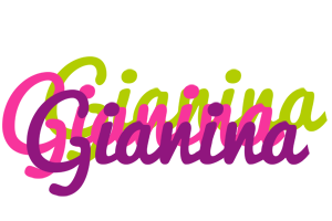 Gianina flowers logo