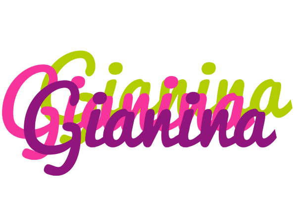 Gianina flowers logo