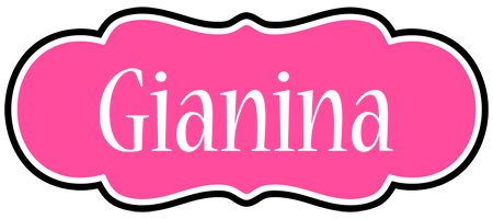 Gianina invitation logo