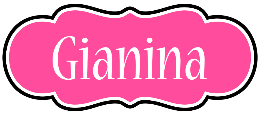 Gianina invitation logo