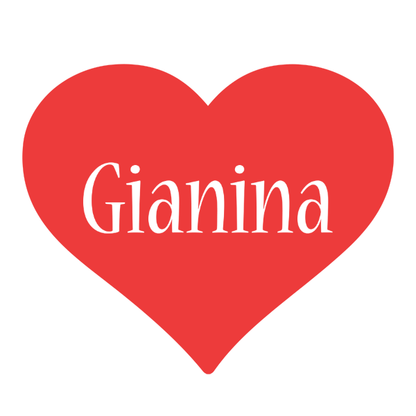 Gianina love logo