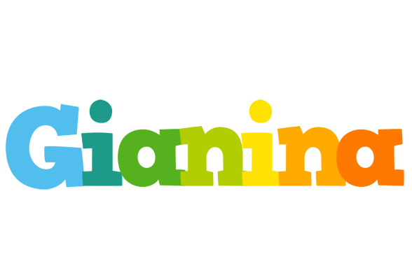 Gianina rainbows logo